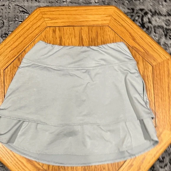 *FOOTJOY* Light Gray Active Golf Performance Layered Skort Size XS - Picture 7 of 9